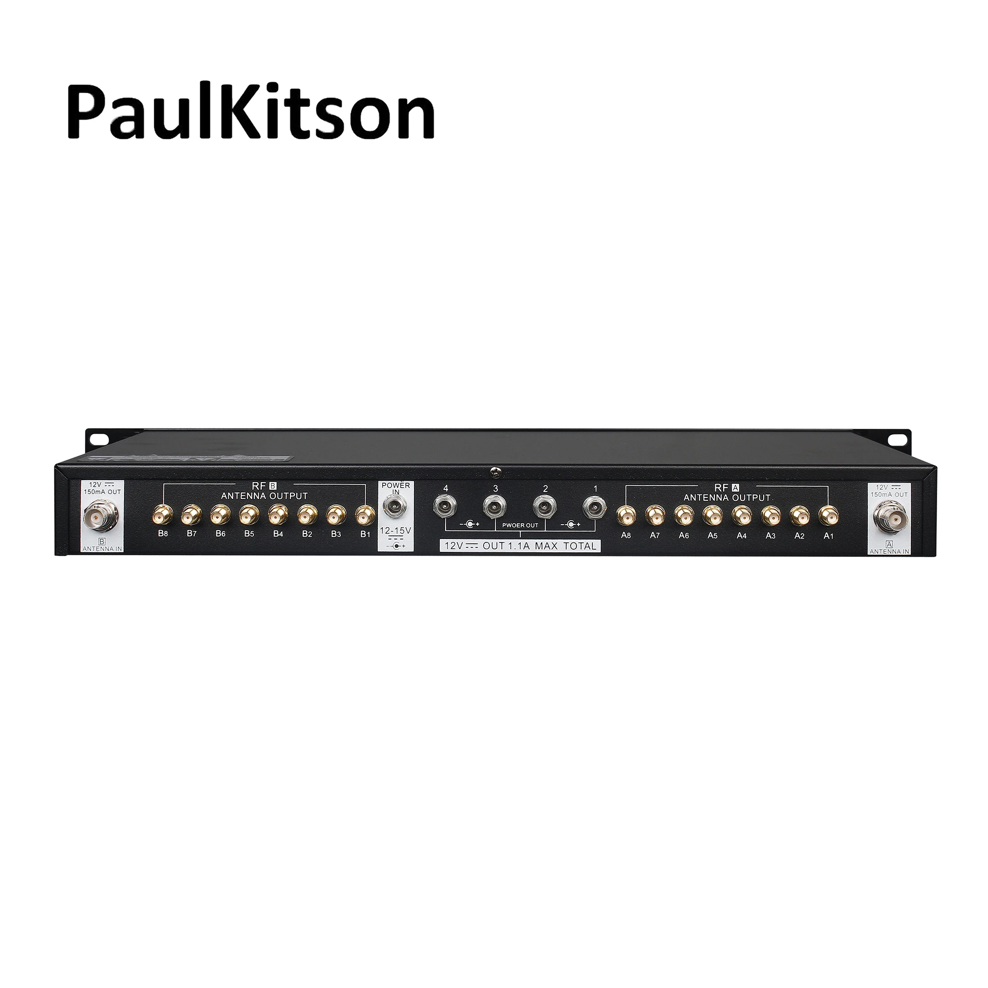 بولكيتسون SR-FD216 8 قناة مضخم الهوائي نظام ميكروفون UHF هوائي اتجاهي الفاصل جامع ل ميكروفون لاسلكي