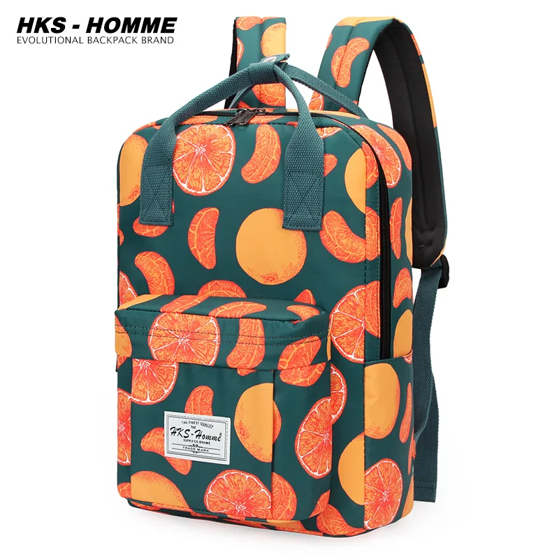 Fashion Women Backpack for School Teenagers Girls Stylish School Bag Ladies Canvas Fabric Backpack Female Bookbag laptopbag