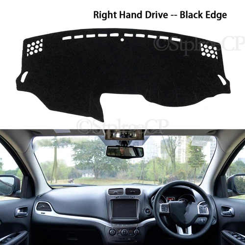 Imagen 2 del producto Para Dodge Journey JC Fiat Freemont 2009 ~ 2016 SRT RT alfombrilla antideslizante almohadilla para salpicadero parasol protección alfombra accesorios de coche