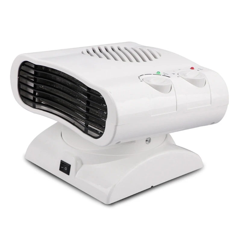 

Space Heater 2 in 1 Portable Quiet Air Circulating & Heating Modes Heater Fan Combo for Office Home Whole Room, White