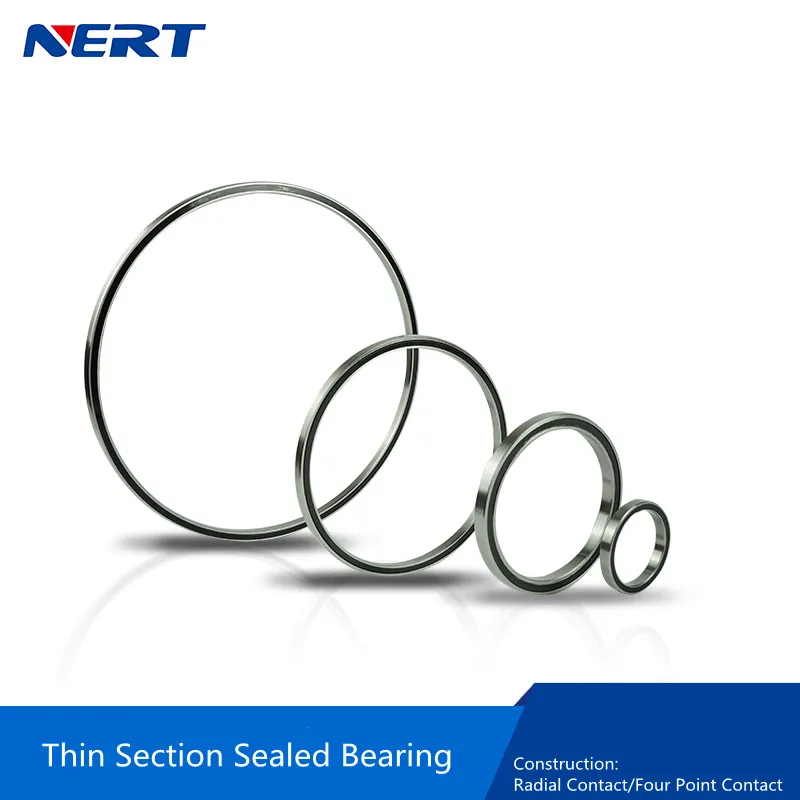 

JG160XP0 Four Point Contact Inch Bearing JG Series Type-X Sealed Bearing Size 406.4*457.2*25.4 mm 16x18x1in