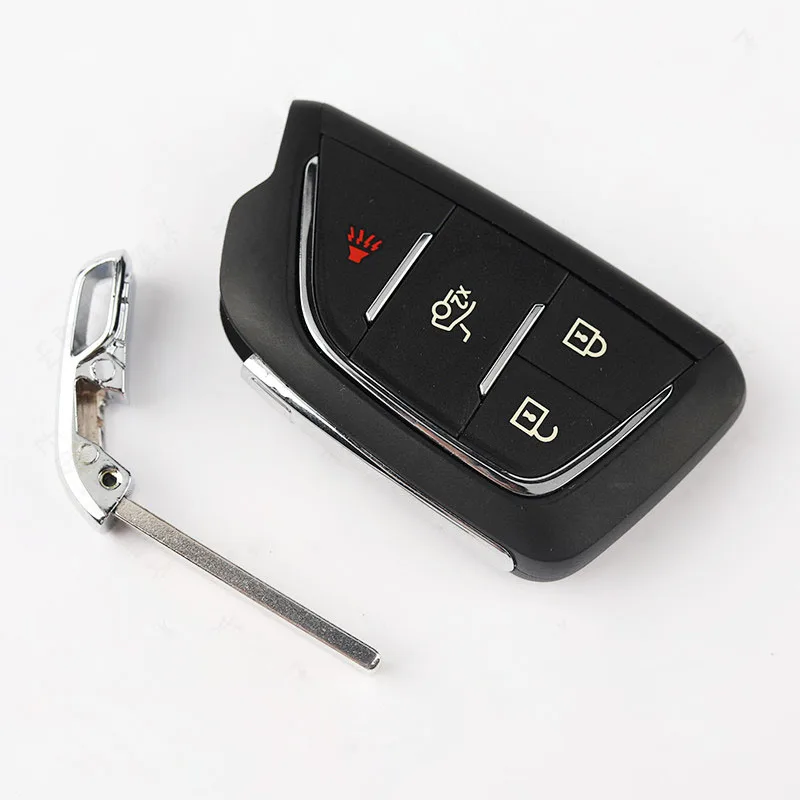 Smart key Shell for Cadillac XT4 XT5 XTS CT6 SRX ATSL with Emergency Insert Smart Key blade