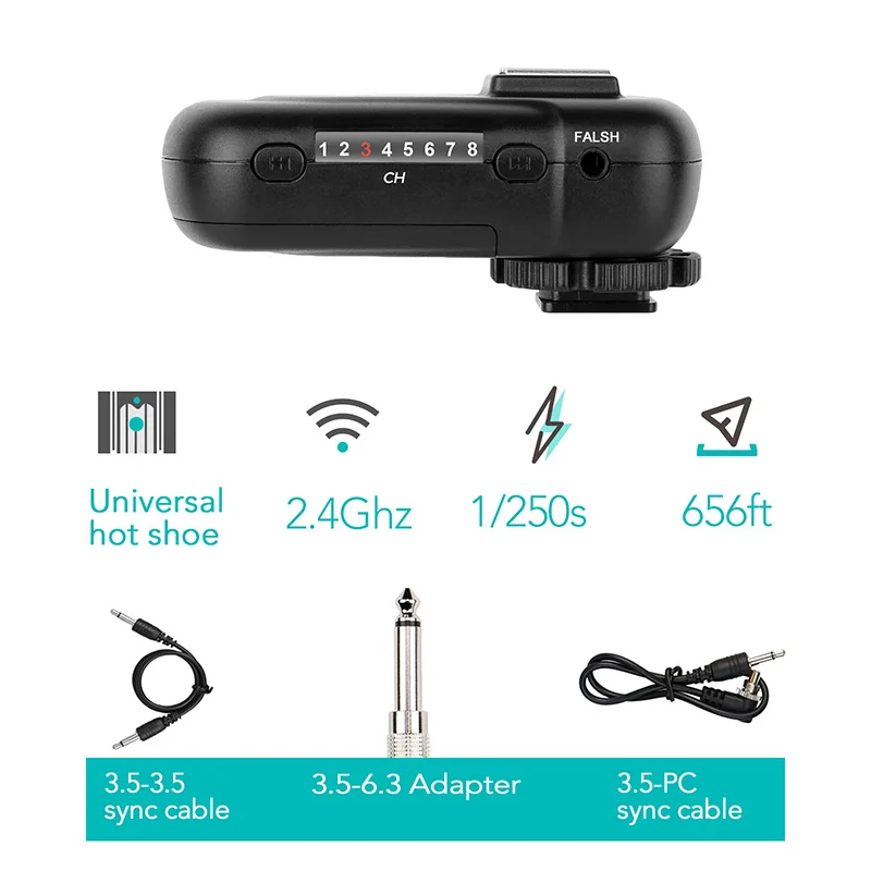 AODELAN Wireless Flash Trigger Receiver FT-8(R)