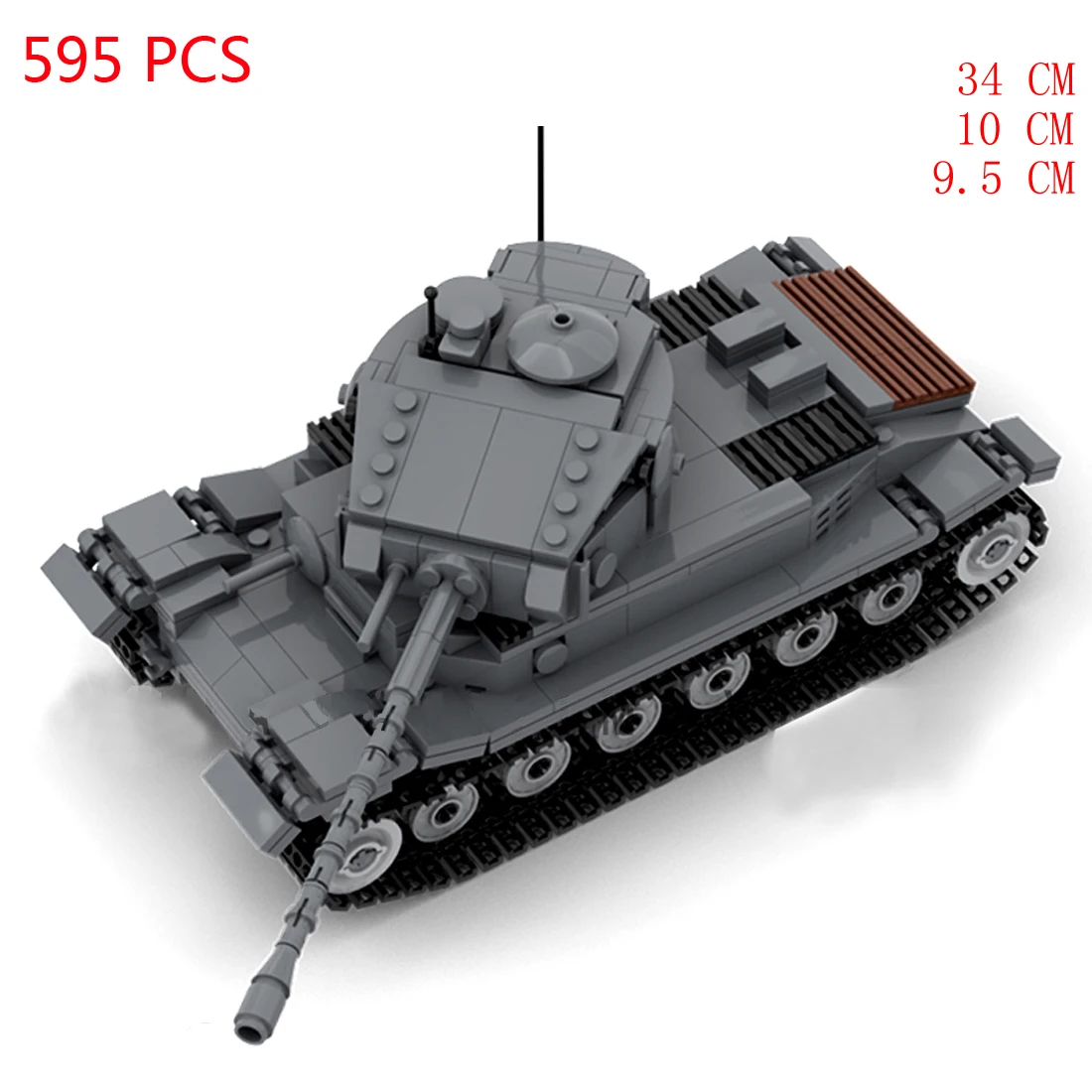 

Горячая Военная WW2 немецкая армия технический тигр (P) танковые транспортные средства Blitz военное оборудование строительные блоки оружие Кирпичи игрушки для подарка