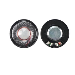 Hifi 30mm Headphone Speaker Unit 32ohm 1 inch Mini Headset Loudspeaker Repair Parts For Over Ear Earphone Diy On Sale New 2pcs