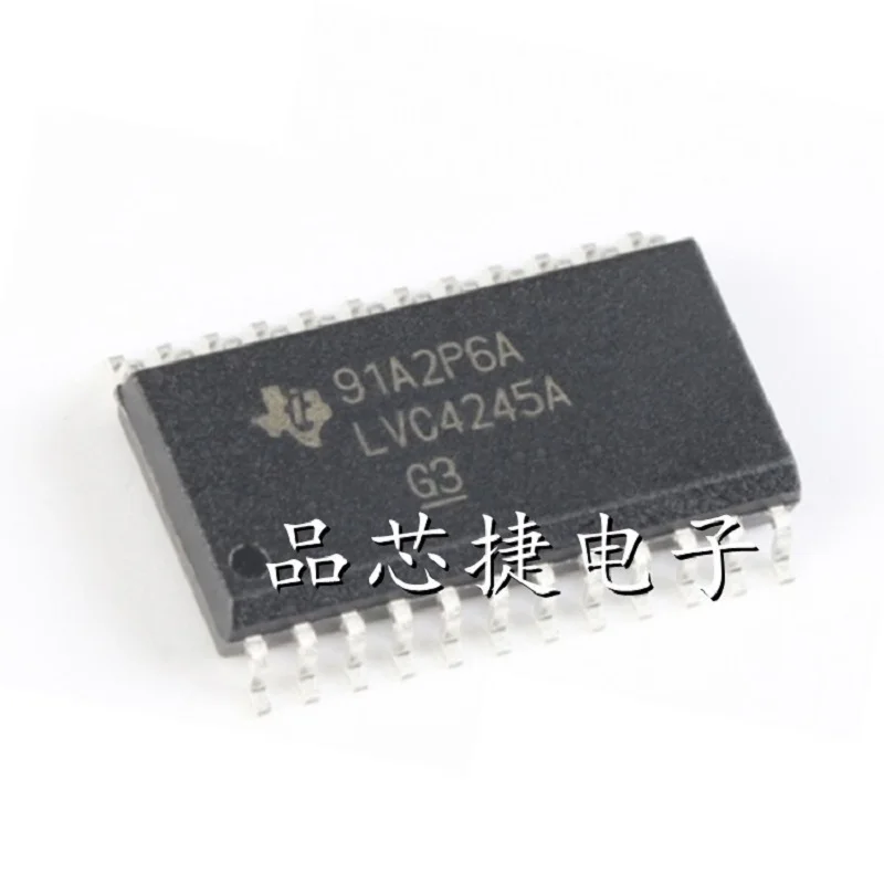 

10pcs/Lot SN74LVC4245ADWR Marking LVC4245A SOIC-24 Octal Bus Transceiver and Shifter With 3-State Outputs