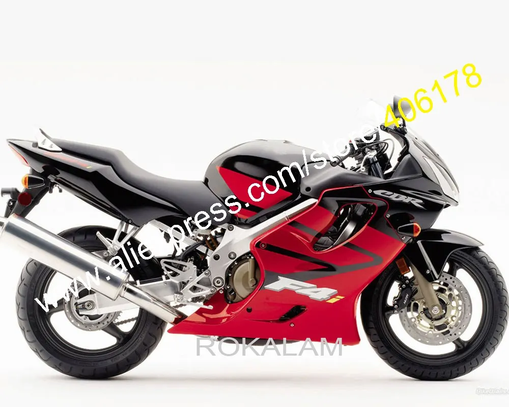 For Honda Fairing CBR600 2004 2005 2006 2007 CBR 600 04 05 06 07 F4i Red Black Motor Fairing (Injection Molding)