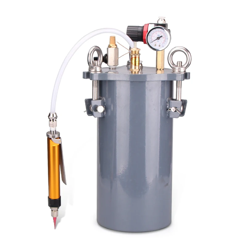 

Simple Glue Dispenser Manual Glue Glue Glue Glue Machine Carbon Steel Stainless Steel Pressure Tank with Large Flow Glue Valve