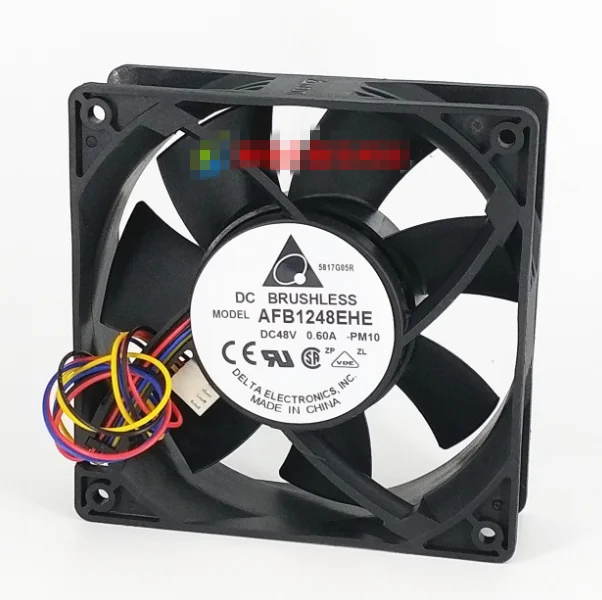 AFB1248EHE 12038 48V 0.60A 12CM/cm PWM dual ball fan