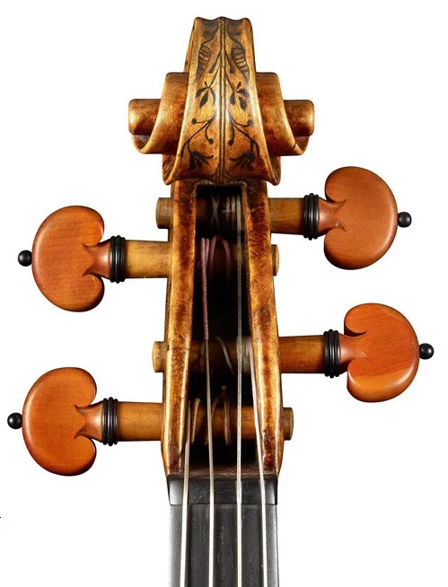 Copy Antonio Stradivari 1716 violin Shell inlay handwork violin 4/4 100% Retro matte Top Oil Varnish Professional voice violin