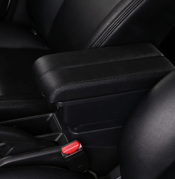Auto 301 Citroen C-Elysee armsteunbox elleboogsteun middenconsole opslag met telefoon opladen USB-interface bekerhouder