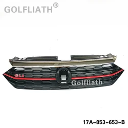 GLI Front bumper Upper Grille Honeycomb Mesh Grills For Volkswagen Jetta MK7 2019