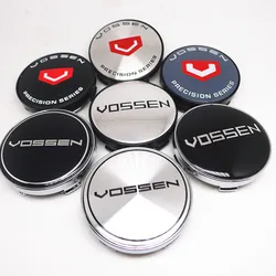 4 stücke 60mm Vossen Rad Center Hub Cap Auto Felgen Staub-proof Abdeckung Radkappen 56mm Emblem Auto styling Zubehör