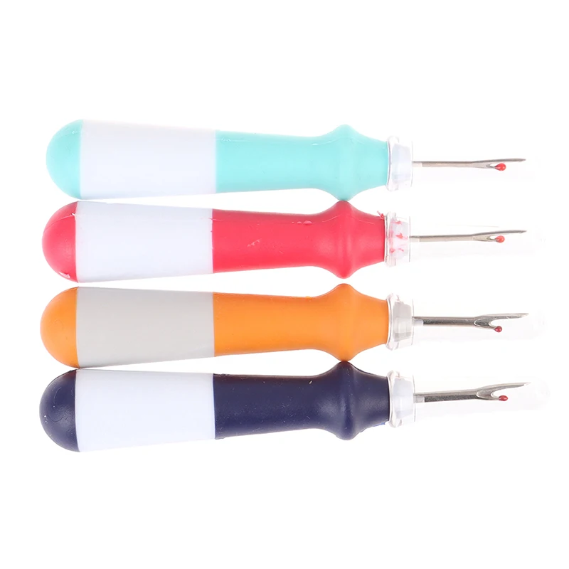 Plastic Handle Sharp Craft Thread Cutter Seam Ripper Safety Handle Stitch Unpicker Hand Tools Needles Arts Sewing Accessory New