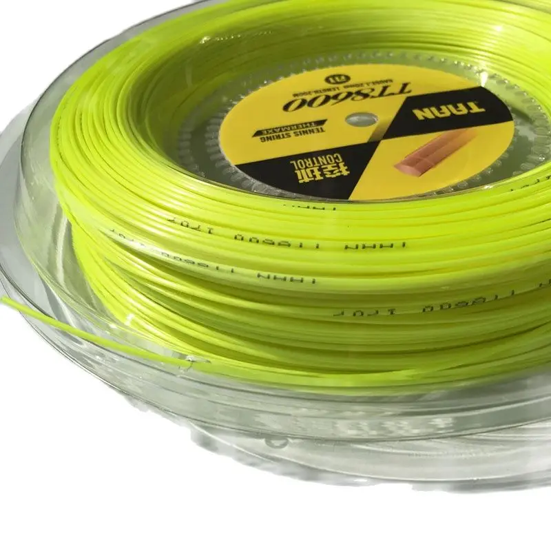 1 Reel TAAN TT8600 Control Tennis strings polyester 6-angle hard-line strings 1.20mm tennis racket string 200M big banger