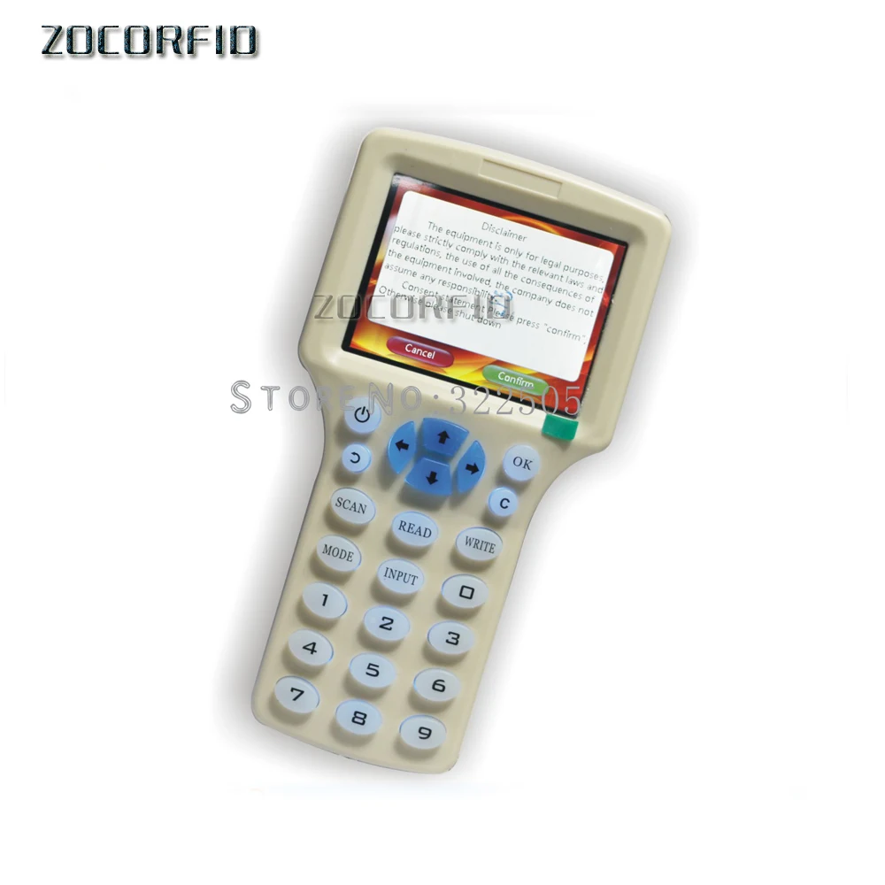 Encrypted Copy Programming RFID 125KHz T5577 Copier Duplicator Card NFC CUID 13.56MHz Tag Reader FUID Key Writer