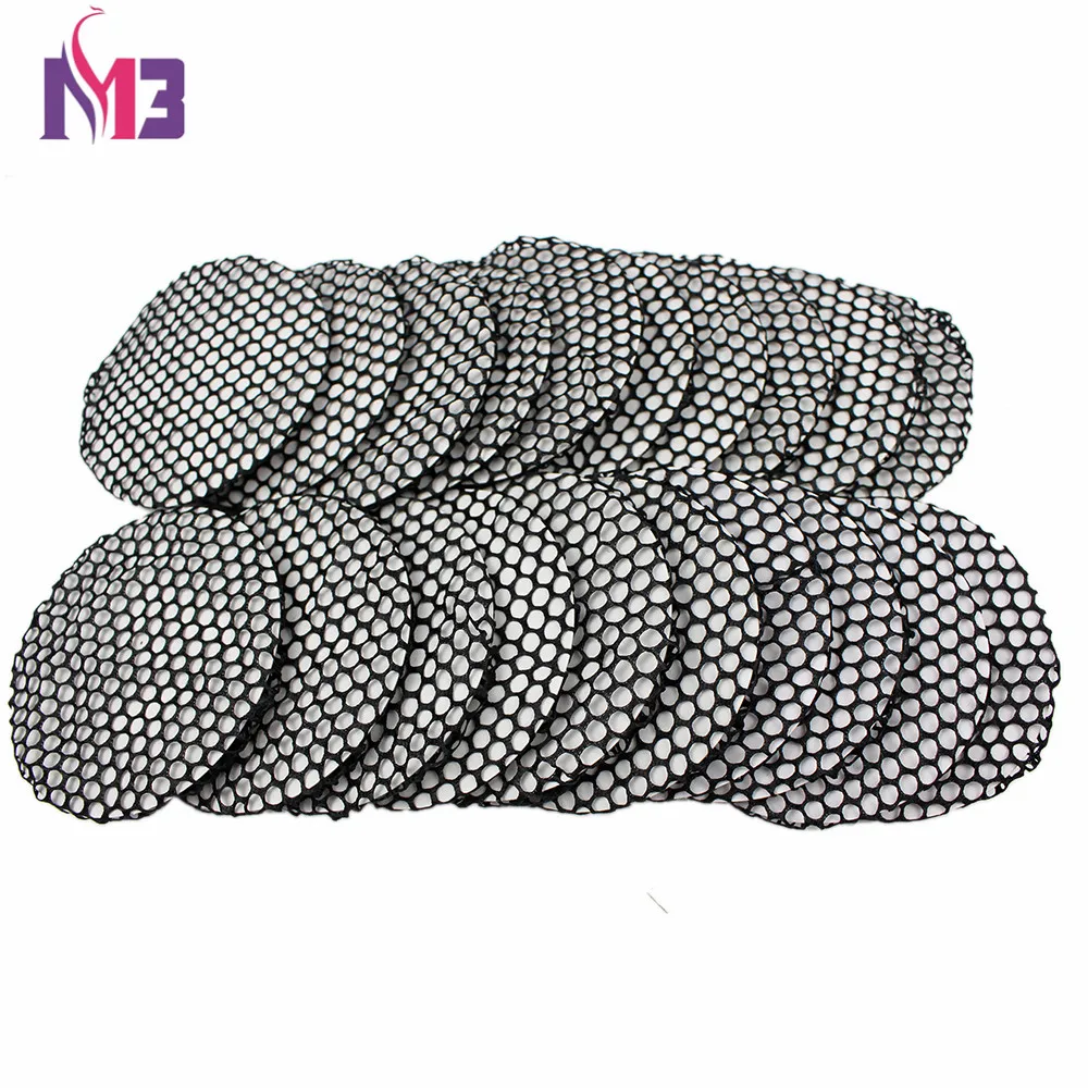 20 Teile/los Haar Net für Frauen Perücke Kappe Unsichtbare Elastische Mesh Haarnetz Bun Abdeckung Tanzen Haar Net Perücken Welle – Detail 3