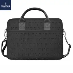 Moda na laptopa WIWU torba kurierska dla MacBook Air 15.3 2023 wodoodporna torba na ramię dla kobiet lekkie torby na laptopa 13.3