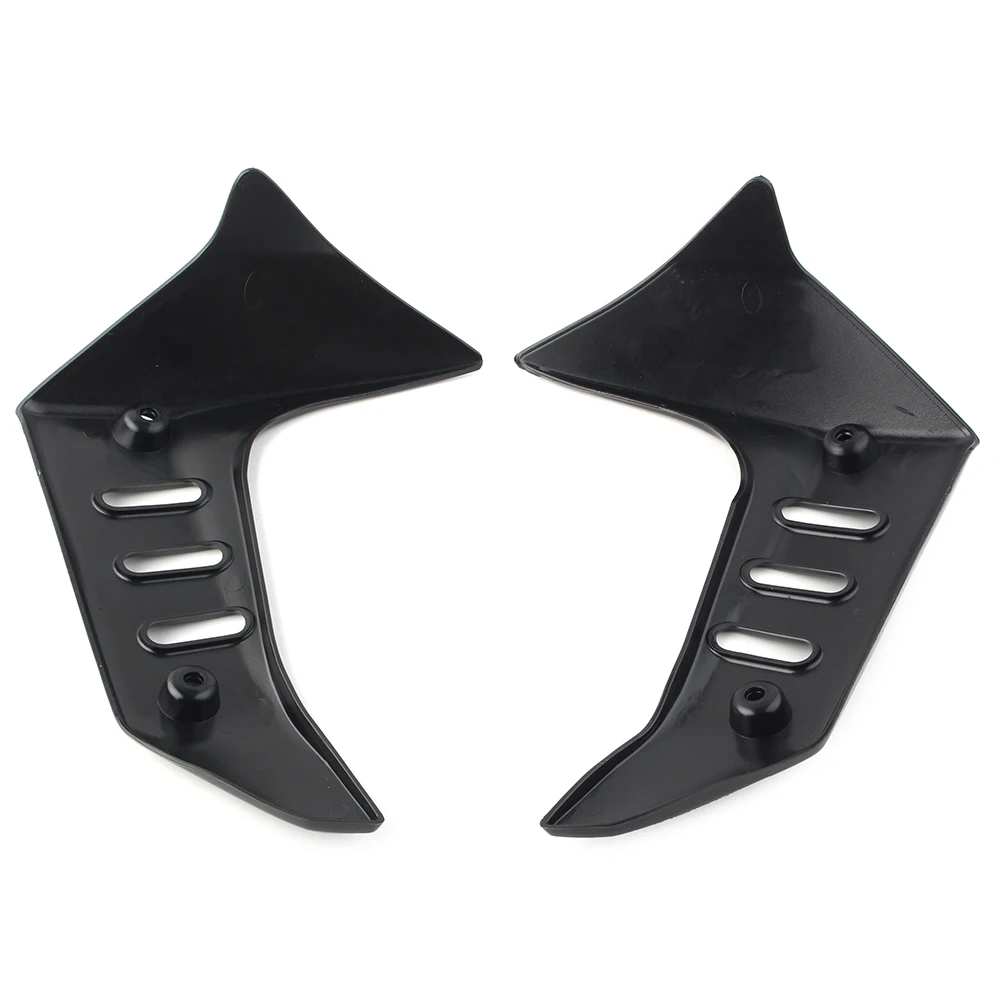 Z750 2Pcs Motorcycle ABS Side Cover Fairing Kits For Kawasaki Z 750 2004 2005 2006 2007 Carbon Fiber/Gloss Black Accessories