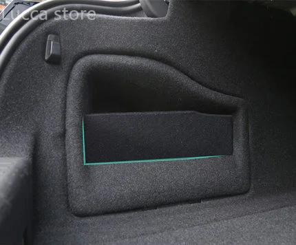 For Volvo S60 XC60 S90 XC40 V60 Car Storage Partitions Both Sides Trunk Storage Organizer Modification Interior Decoration