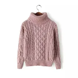 Pullover dolcevita da donna 2023 maglioni autunnali da donna maglioni da donna a righe con scollo a o lavorati a maglia Casual