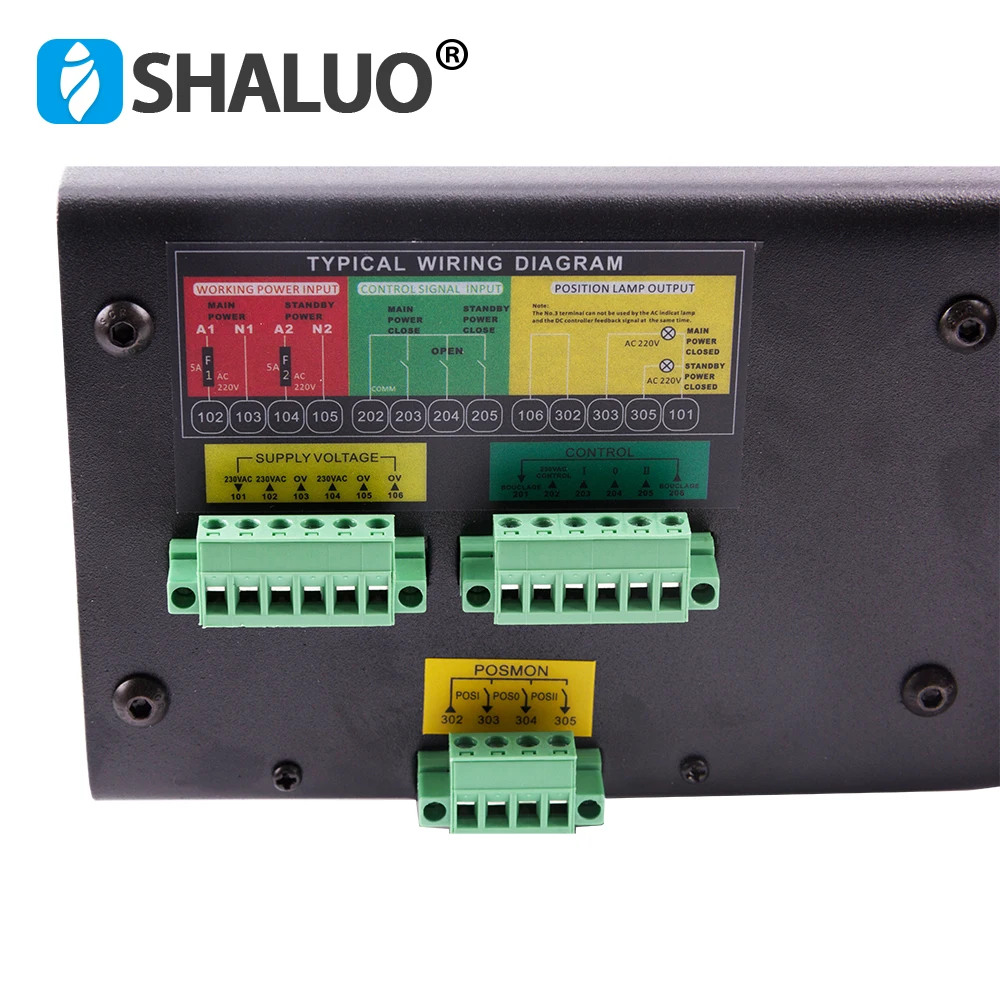 100A 160A 250A 4P AISIKAI ATS Diesel Generator Dual Power Automatic Transfer Switch Single Three Phase Generator Parts AC220V