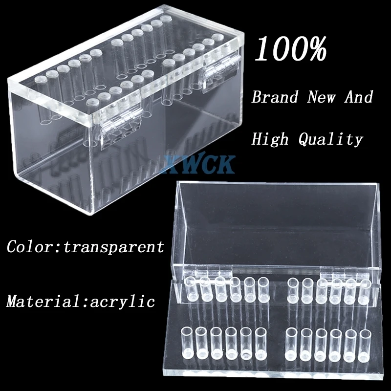 Dental Acrylic Organizer Holder Case Orthodontic Preformed Wire Product For Placing Arch Wires Dentistry Supplies