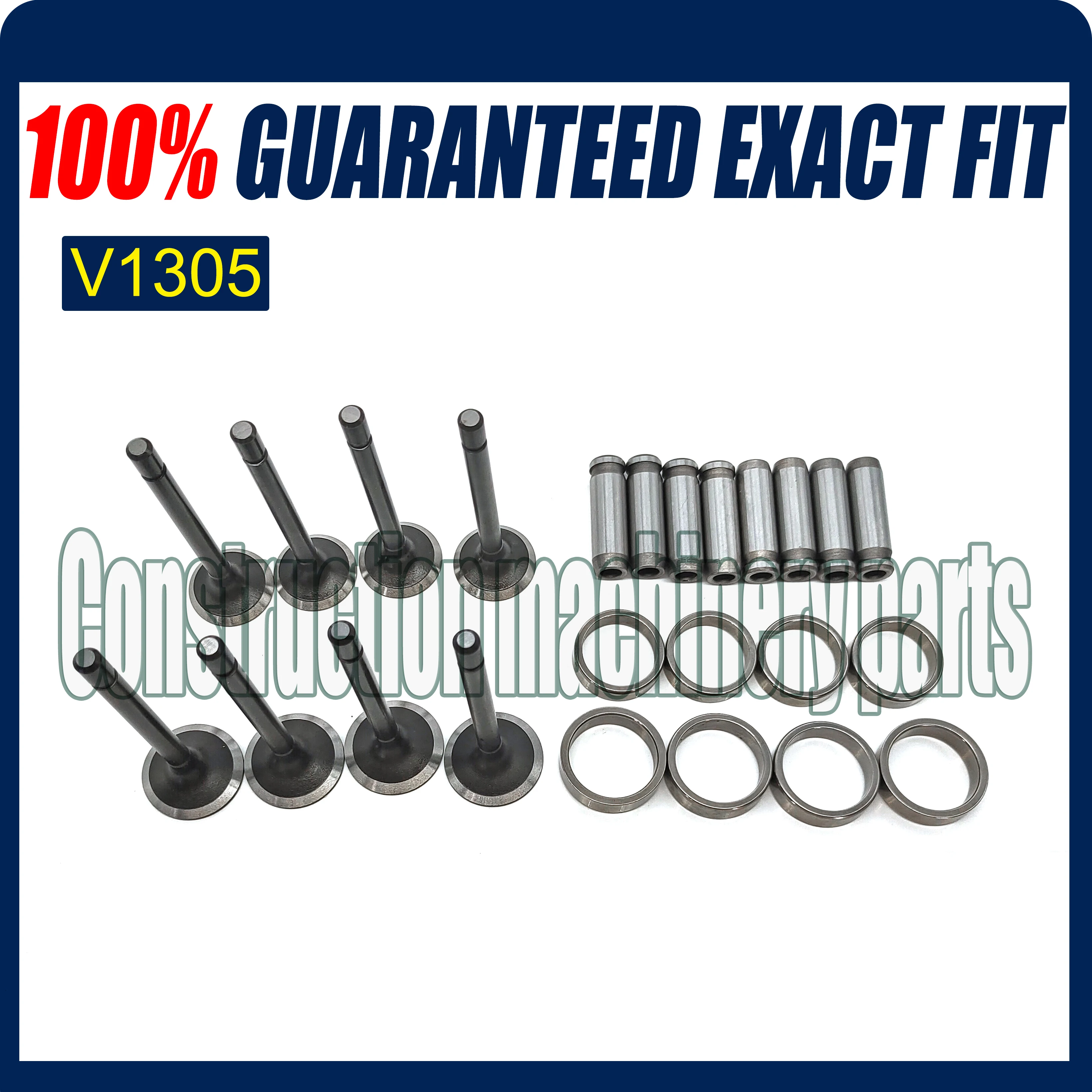 

Diesel Engine Parts For Kubota V1305 Valve,Valve Guide ,Seat