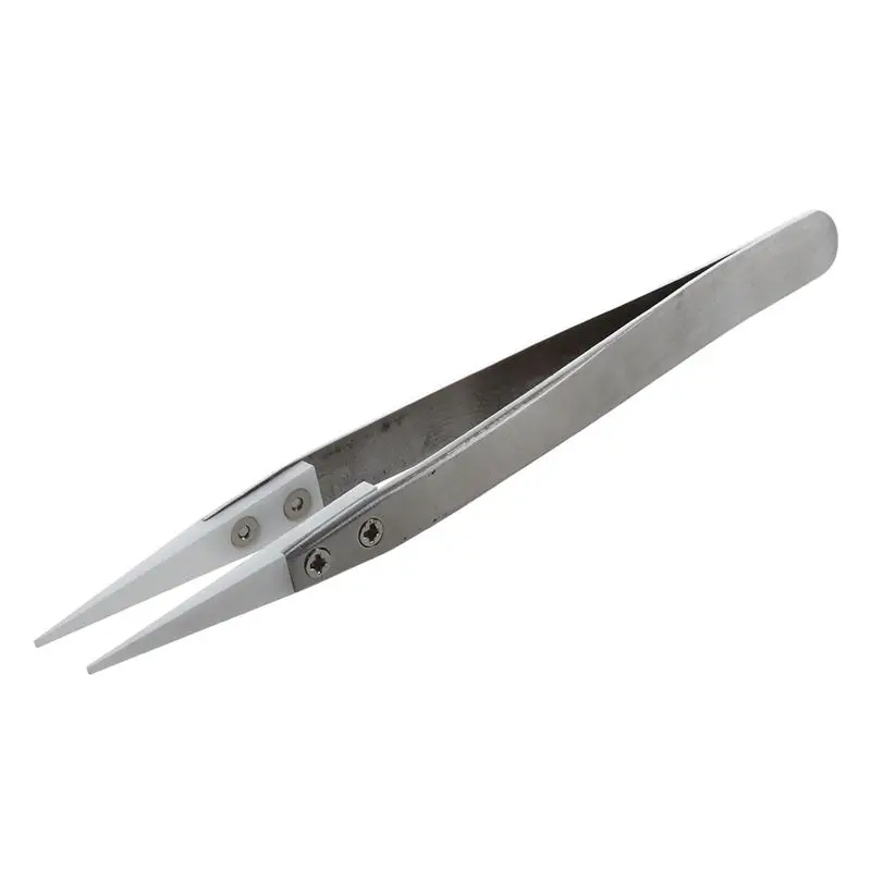 Ceramic Tweezers - Heat Resistant - Pointed Tip