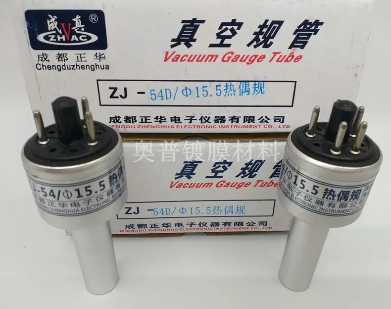 Tubo del calibre ZJ-54D/15,5/KF10/16, termopar, Sensor de vacío