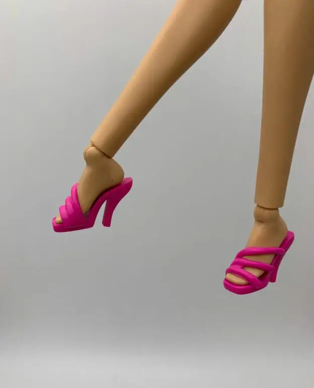 New styles doll toy shoes for 1/6 BB high heels flat foot dolls BBQ01