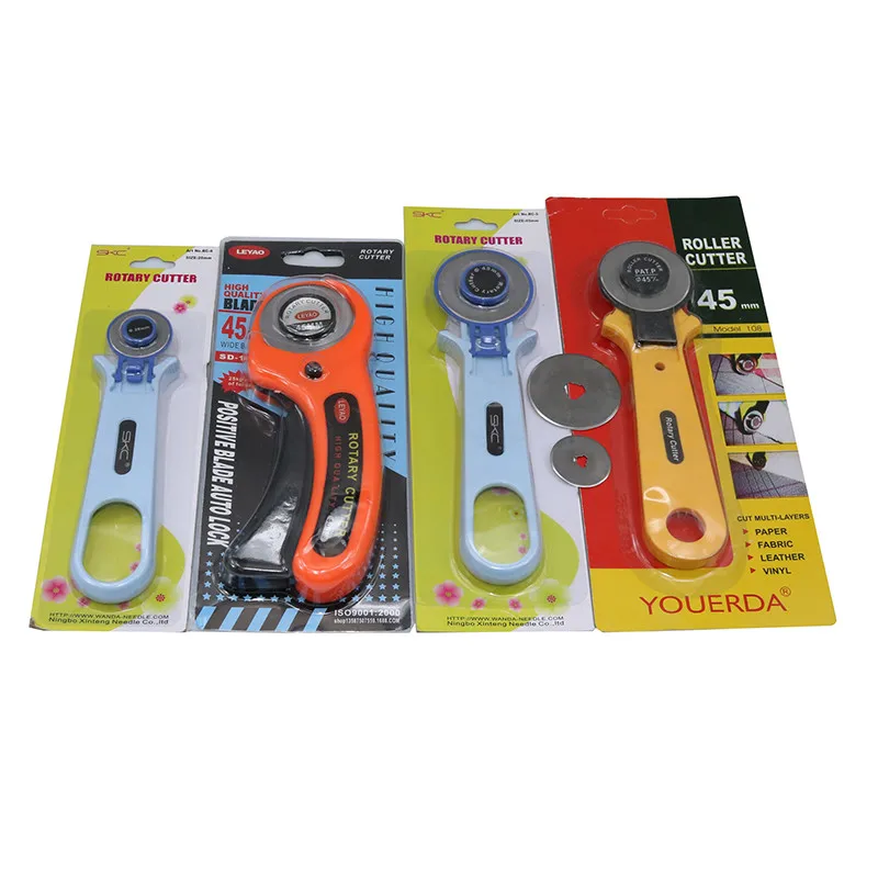 Rotary Cutter Patchwork Roller Cutter Rad Runde Messer Tuch Messer Leder Handwerk Stoffe Cutter DIY handmade ätherisches werkzeuge