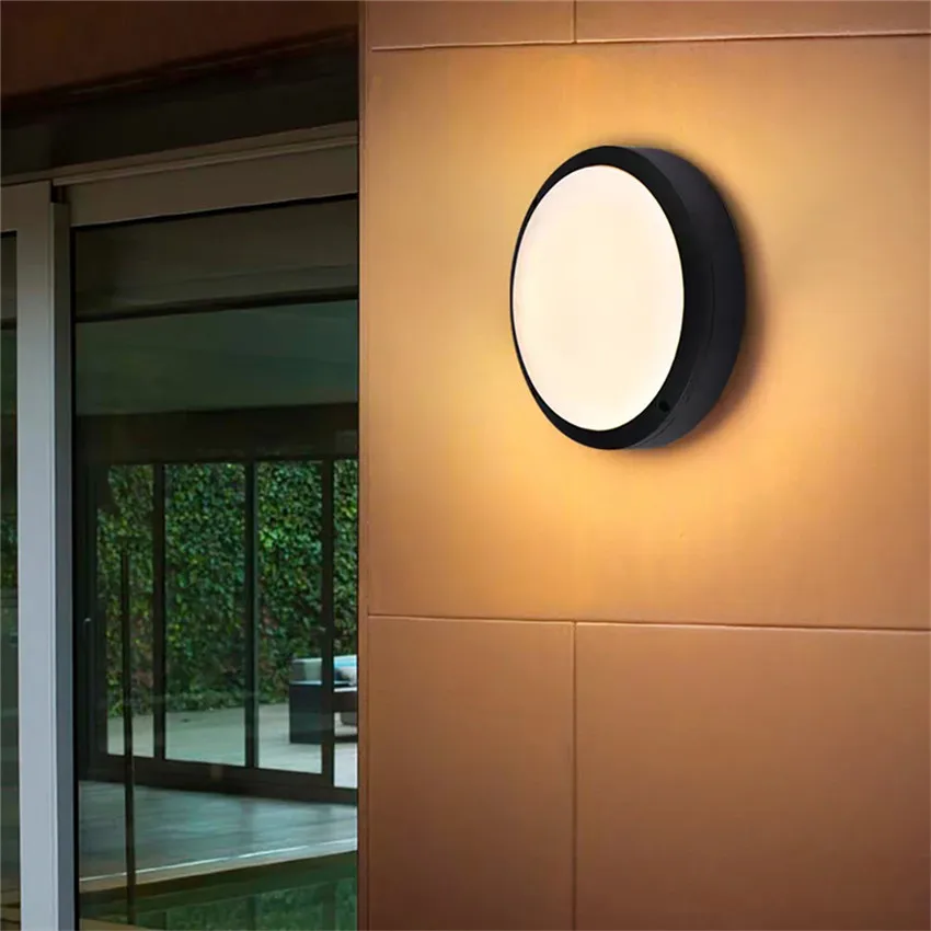 Waterproof Outdoor Ceiling Light Bathroom Lights Wall Sconce Lamp Flush LED Kitchen Balcony Porch Lighting Fixtures 90-260V