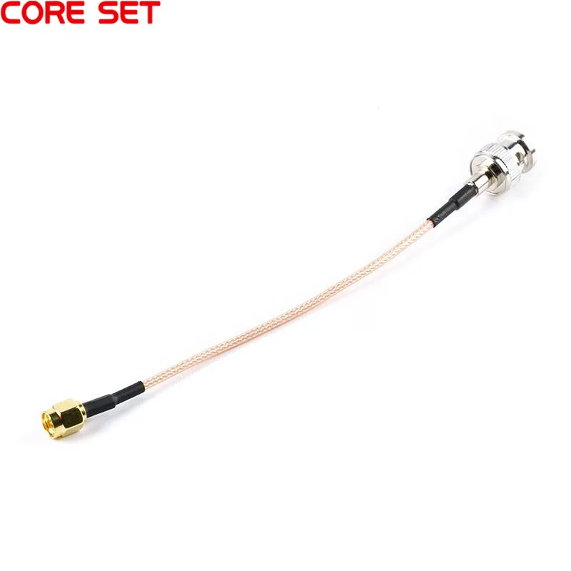 SMA-J Male To BNC-J Male Connector RP SMA 2 Dual Male Connector RF Coax Cable Assembly RG316 Wire Length 1M 15CM 30CM 50CM 100CM