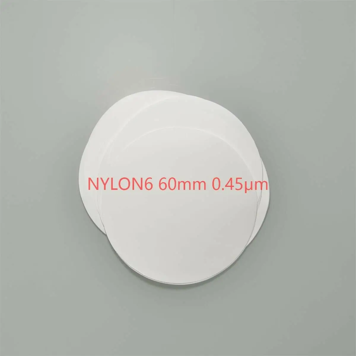 

Laboratory Membrane Filter OD=60mm,0.45um,Made From Nylon6,50pcs/pack