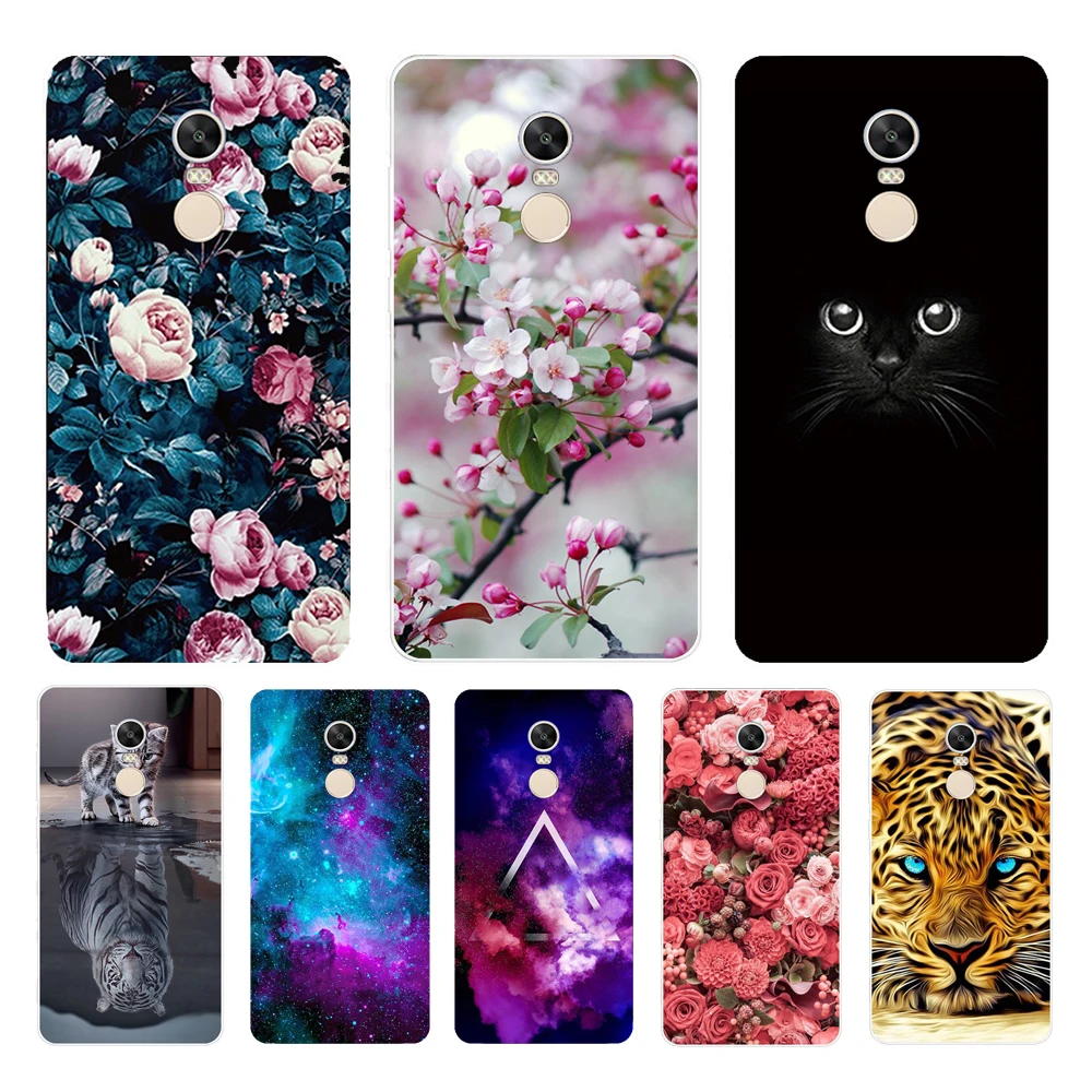 phone Case For xiaomi Redmi Note 4/note 4 pro Case silicon tpu Cover for Redmi Note 4X/note 4x pro Phone case global version