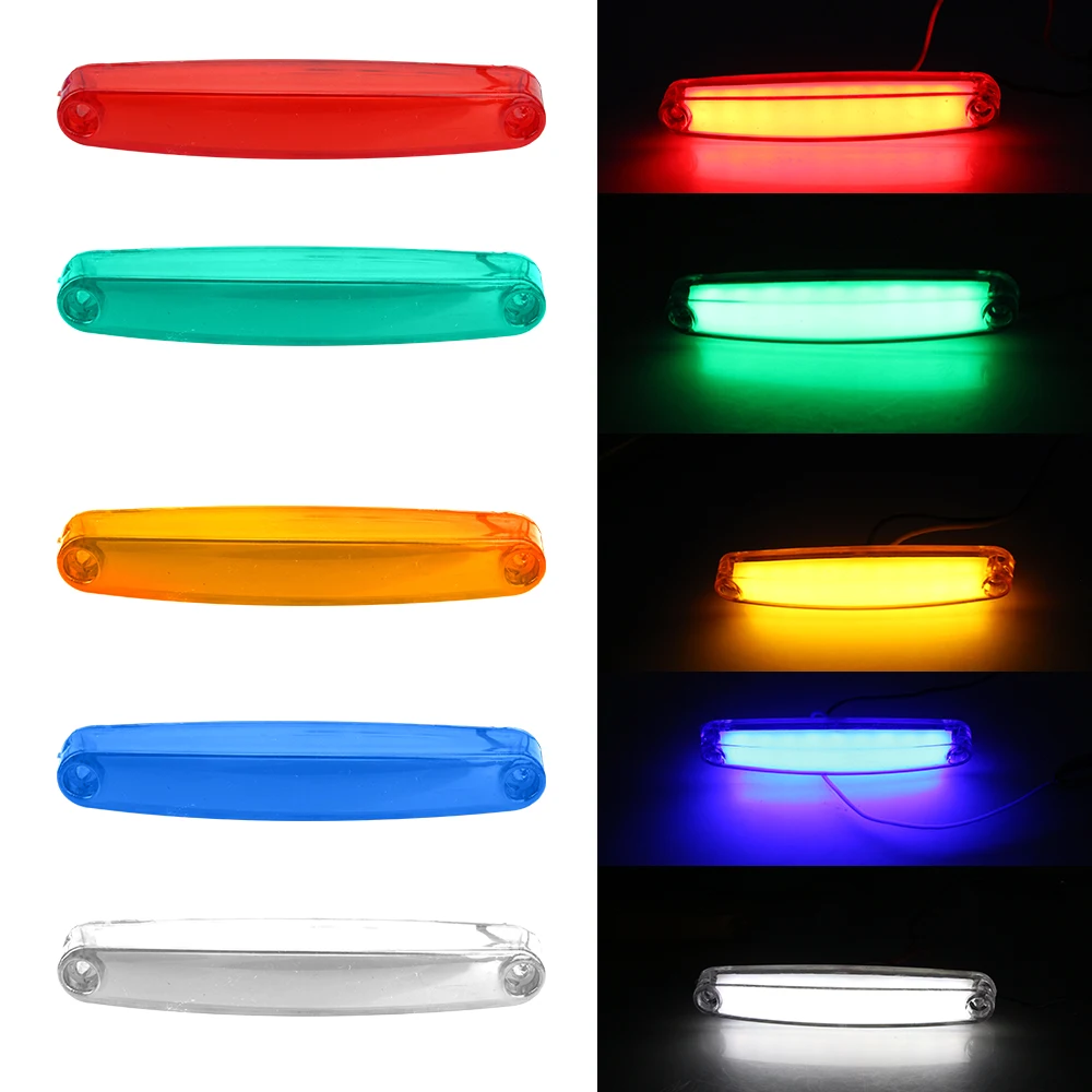 12-24V Truck Accessories Truck  Side Light Marker Lamp Waterproof Clearance Light 9 LEDs Trailer Lorry Side Marker 1 Pair