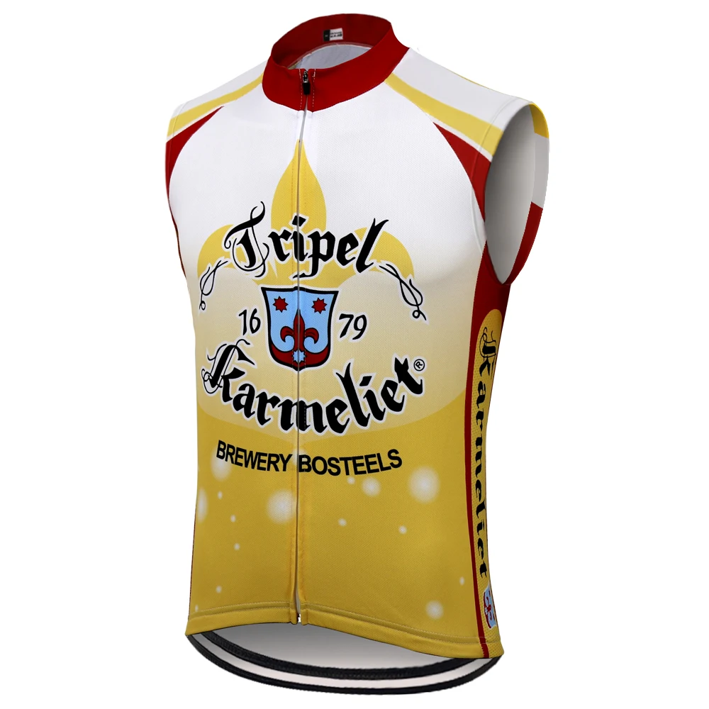 Classic DUVEL Sleeveless Cycling Vest, Bicycle Bike Clothing, Gilet Ciclismo, MTB, Beer, Multi Chooses, Summer