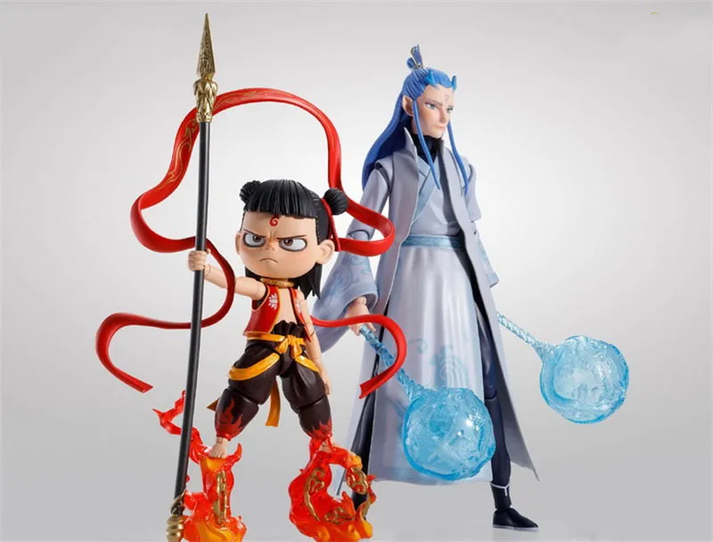 

Best Sell Toys Journey to the West Nezha's Demon Boy Came To This Sorld Nezha And Ao Bing For Fans Collection