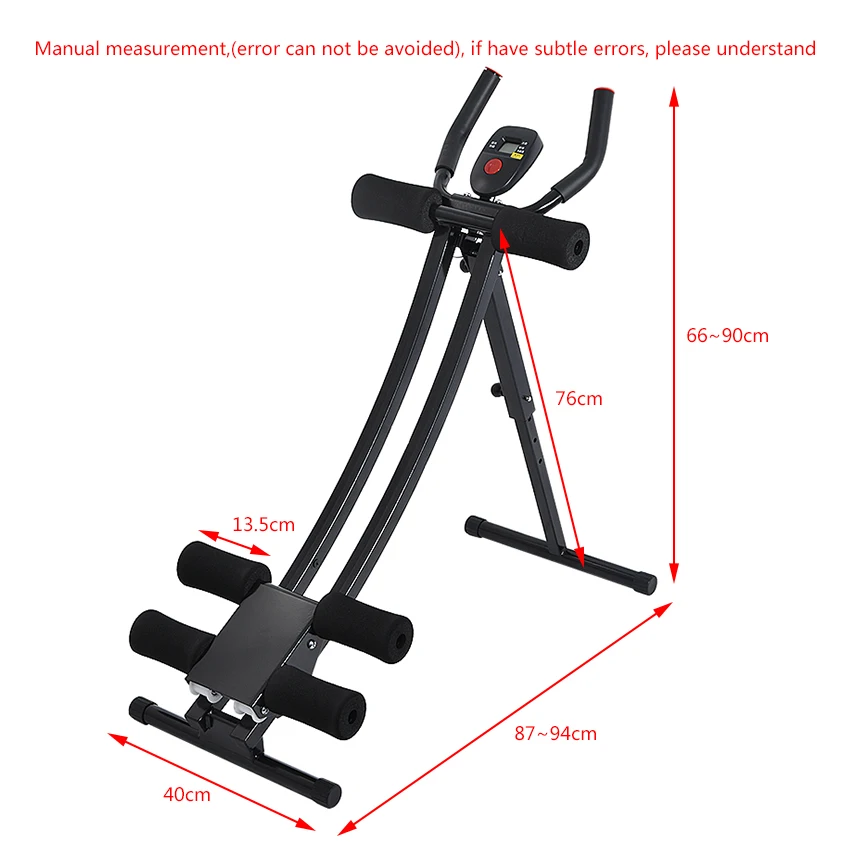 DDS-650 Multifunction Fitness Machines For Home Sit Up Bench Vertical Abdomen Machine Waist Ab Roller Abdominal Train Small