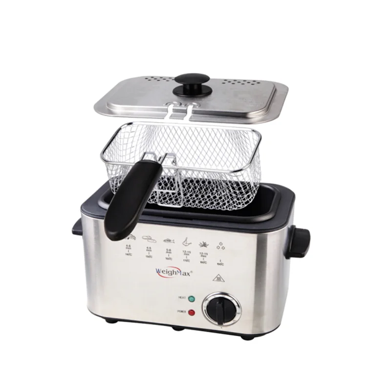 

Electric Fryer Household Small Fryer Automatic Constant Temperature Electric Fryer Machine Separate Liner 1.5L