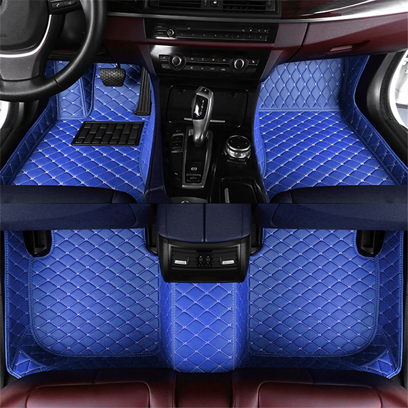 Floor mats for Car Corsa Astra ZAFIRA lASTRA J Mokka X Meriva Karl VECTRA C 2000-2021 tapis voiture accessories Carpets Cover