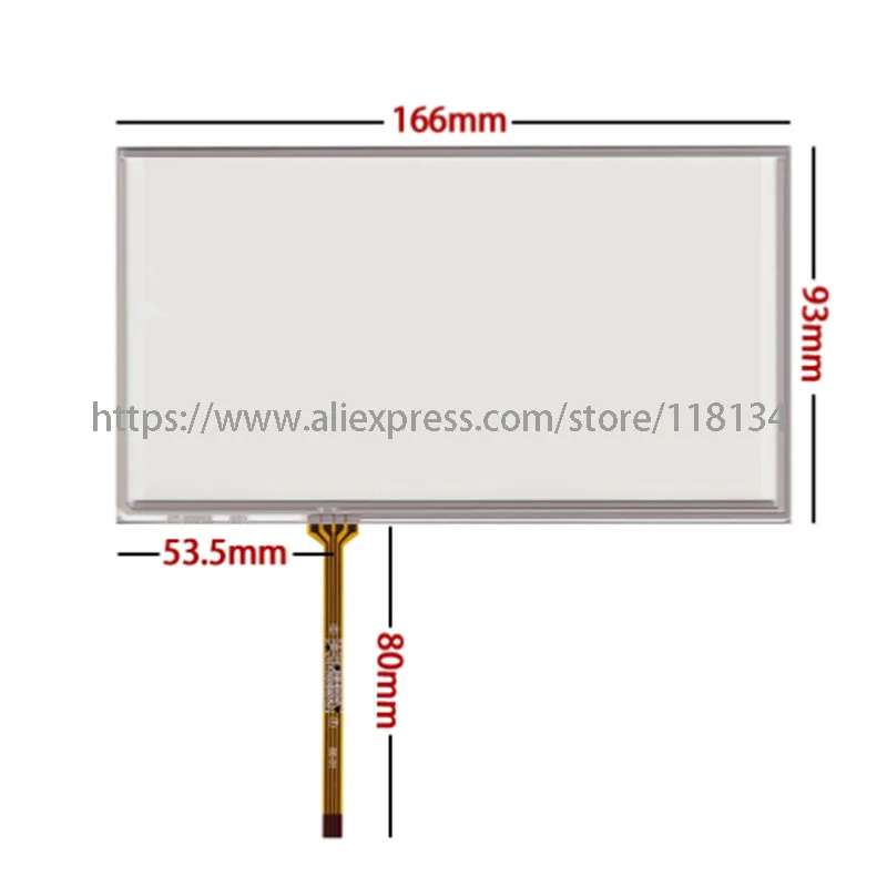 

New 6.95inch Touch Panel Digitizer Glass For JVC KW-AV70BT Touchpad