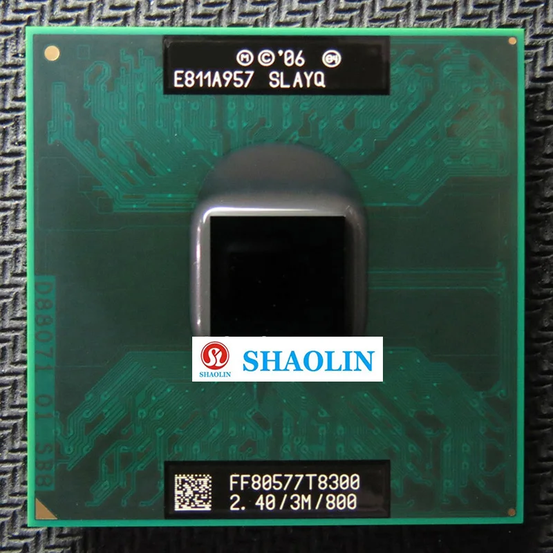 

Original SHAOLIN Official Version T8300 2.4 GHz Dual-Core Dual-Thread CPU Processor 3M 35W Socket P Free Shipping