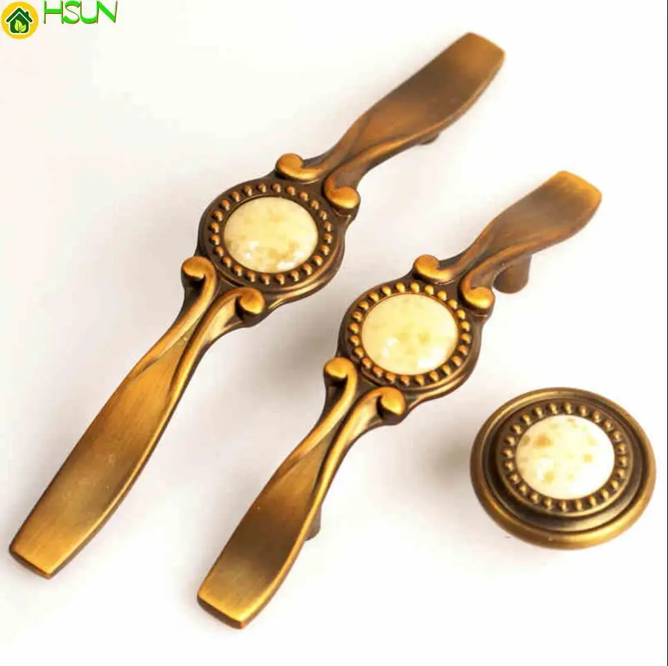 

2.5'' 3.75'' Ceramic Knobs Handles Drawer Pulls Handles Kitchen Cabinet Pull Handle Knobs / Dresser Handles Decorative Hardware