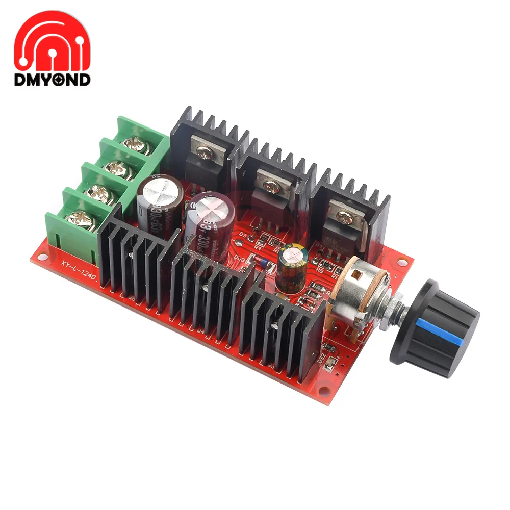 40A DC 9-50V Motor Speed Controller 2000W Voltage Regulator Dimming Dimmers Motor Speed Control Thermostat Electronic Module 12V