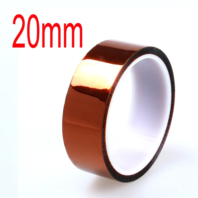 20mm High Temperature Tape Thermal Insulation Polyimide Adhesive Insulating Kapton Tape