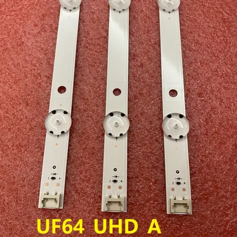 3 uds 8LED retroiluminación LED para TV 43UF640T 43UH619v 43UH620V 43UH610V 43UH6030 43UF6407 43LH60_FHD_A UF64_UHD_A 43LH60FHD 43UF6409