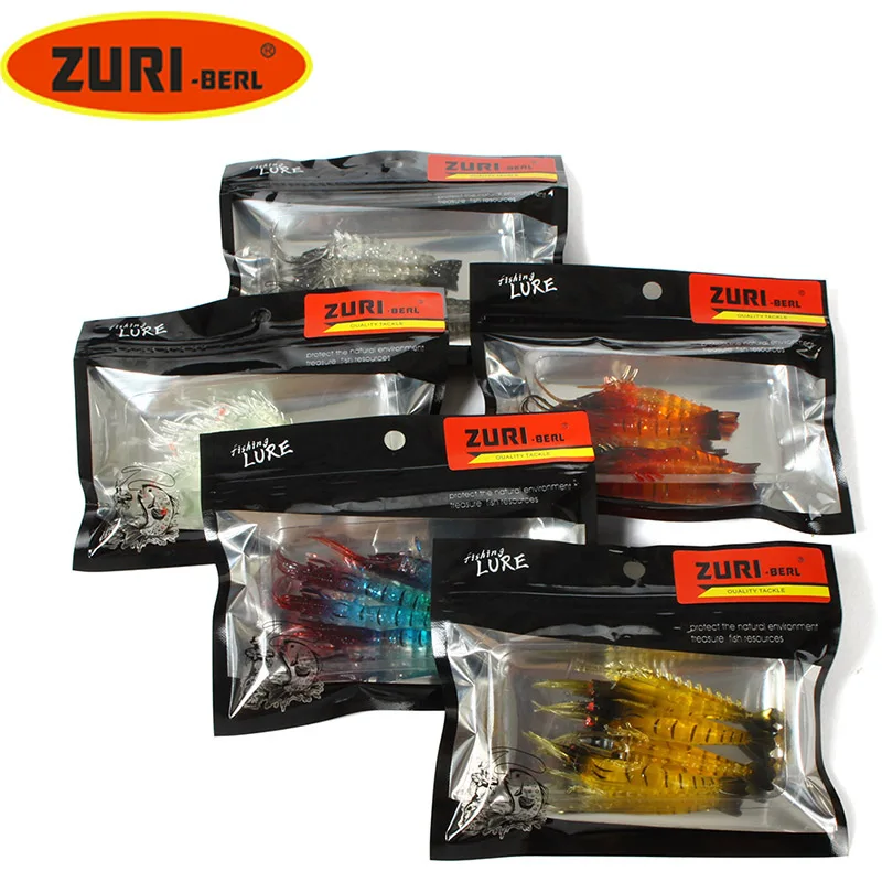 ZURI-BERL Jigging Lure Fishing Lures Saltwater Lures Predator Fishing New 2021 Soft Lure Sea Pike Fishing Lure Soft Plastic Lure