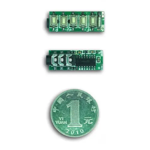 Micro FM Radio Receiver 70-108 Mhz Module MCU Digital Frequency Stabilization Stereo DSP Radio 